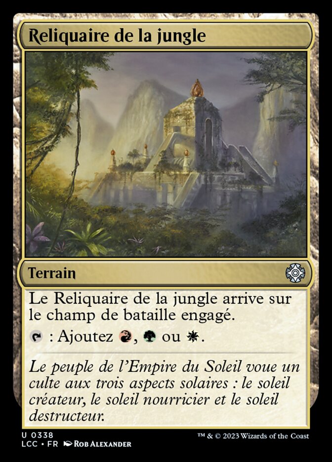 image Reliquaire de la jungle