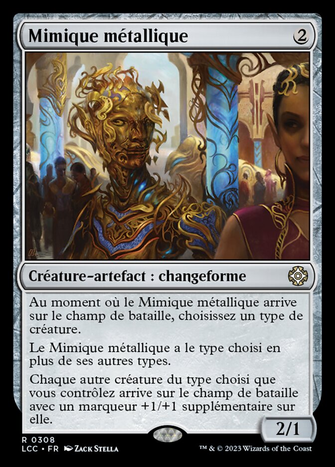 image Mimique métallique