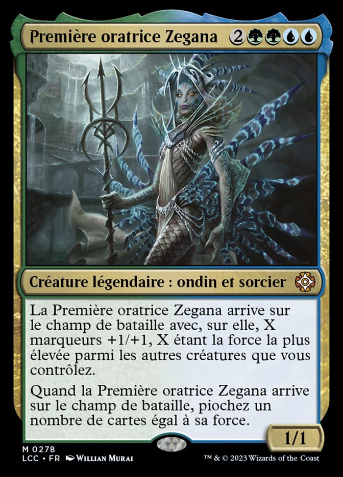 image Première oratrice Zegana