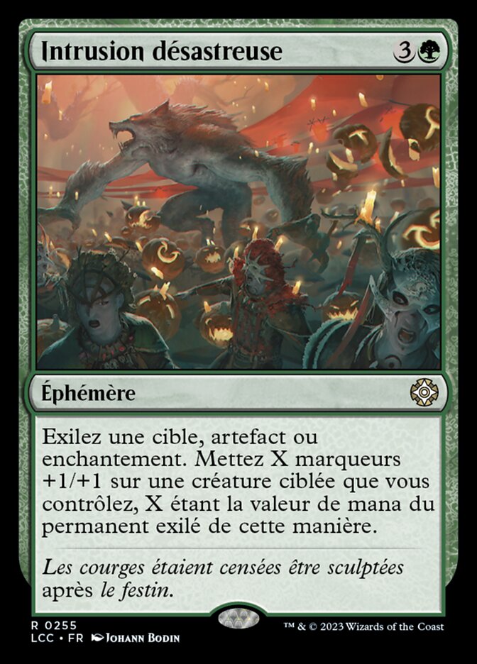 image Intrusion désastreuse