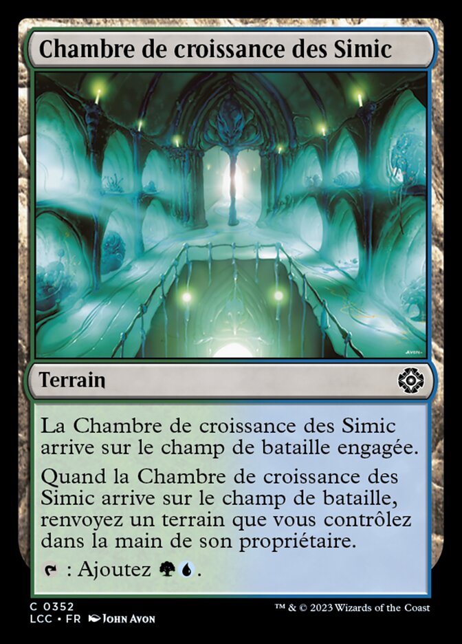 image Chambre de croissance des Simic