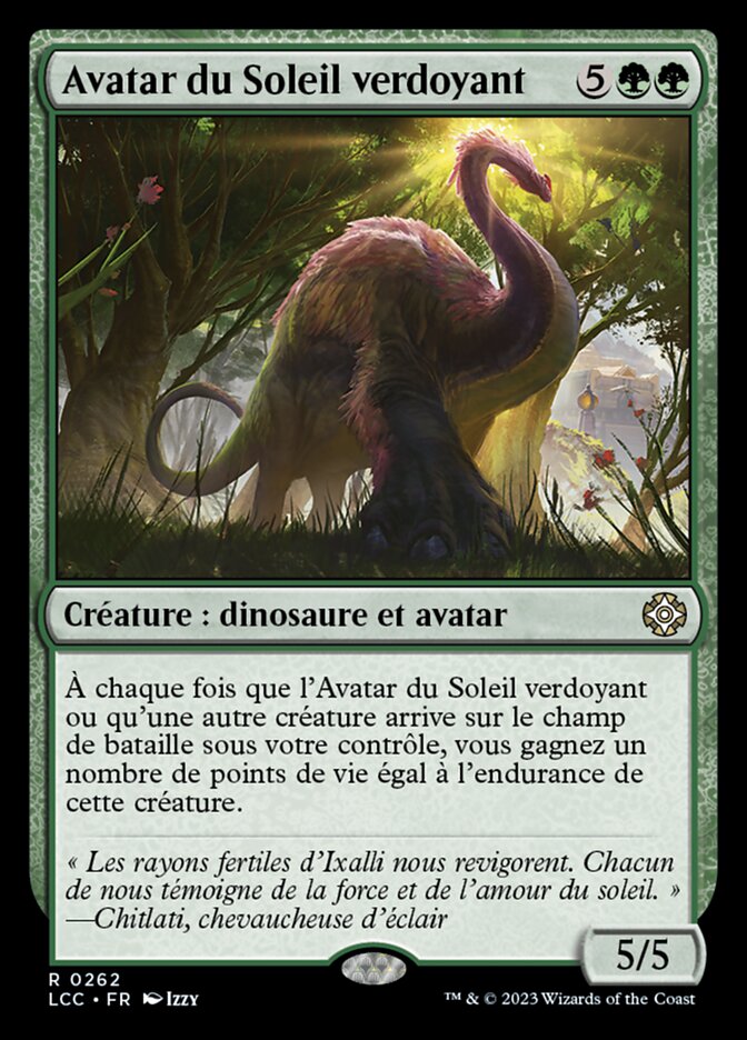 image Avatar du Soleil verdoyant