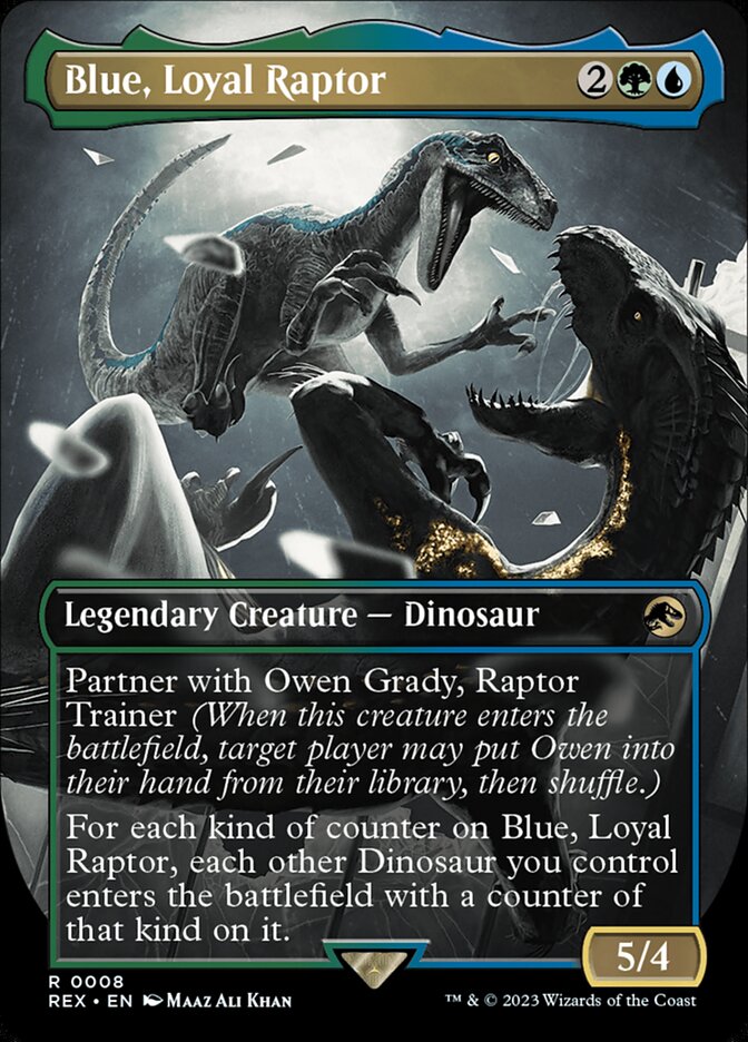 image Blue, Loyal Raptor
