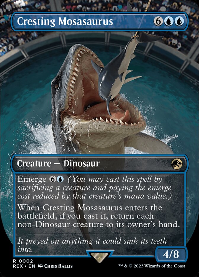 image Cresting Mosasaurus