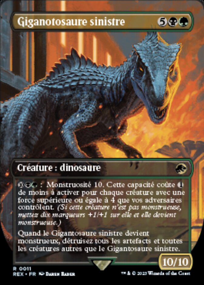 image Giganotosaure sinistre