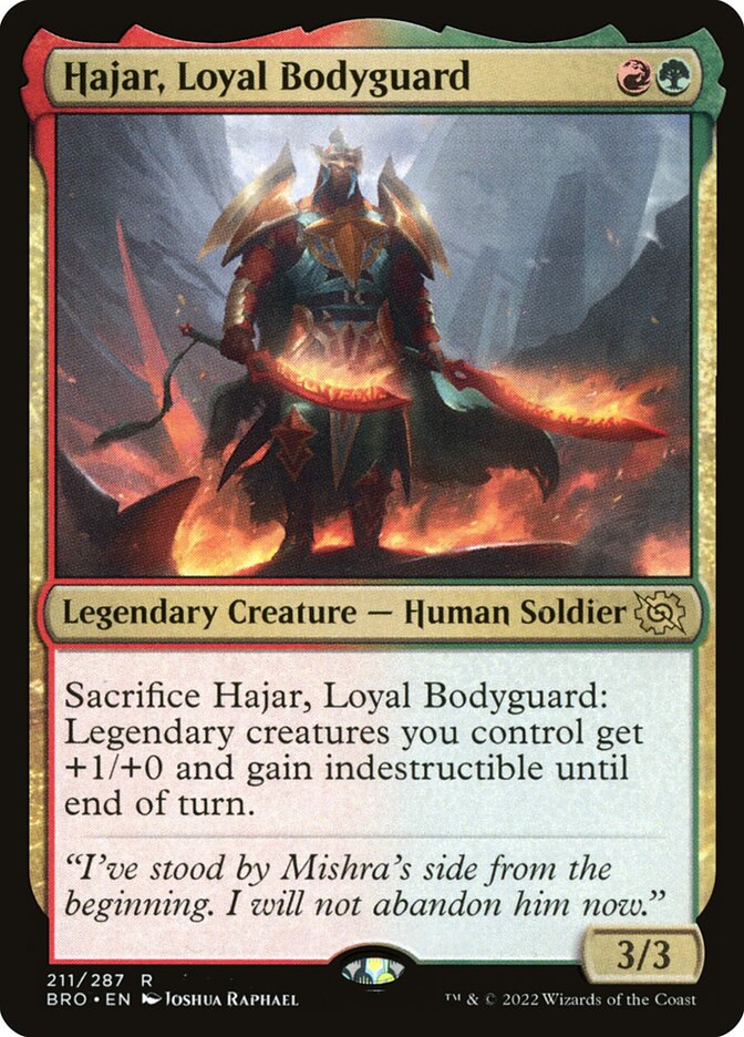 image Hajar, Loyal Bodyguard
