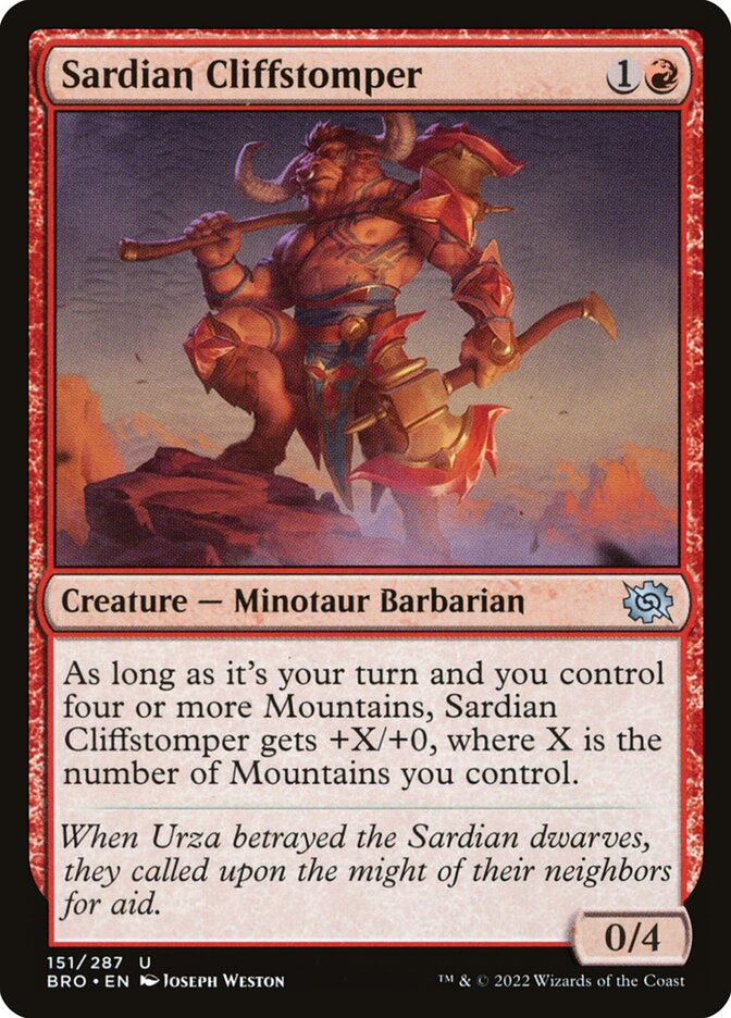 image Sardian Cliffstomper