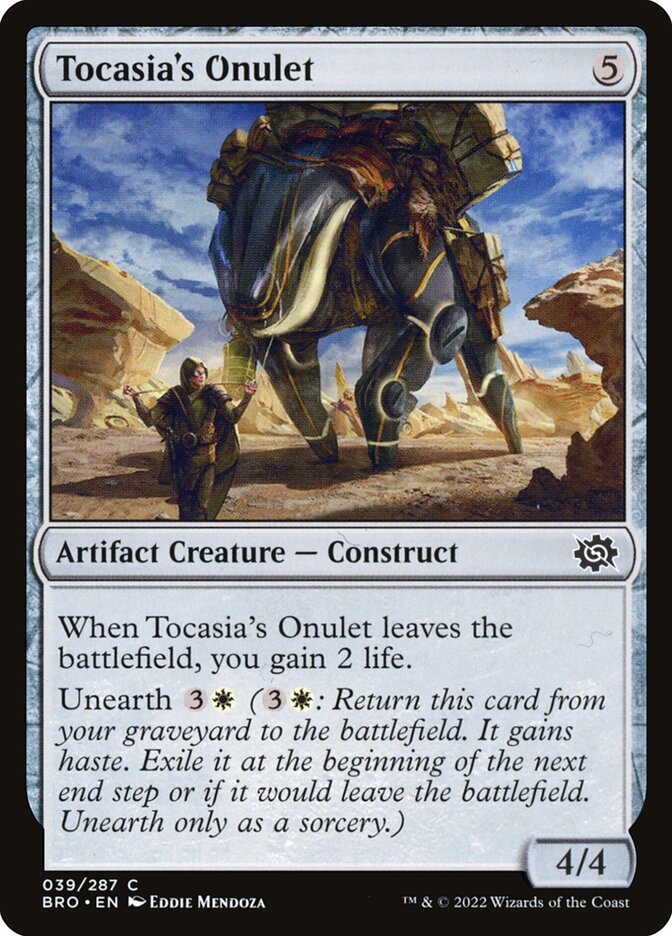 image Tocasia's Onulet