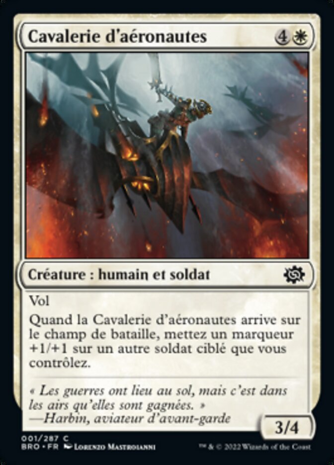 image Cavalerie d'aéronautes