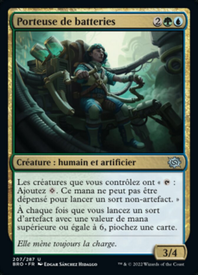 image Porteuse de batteries