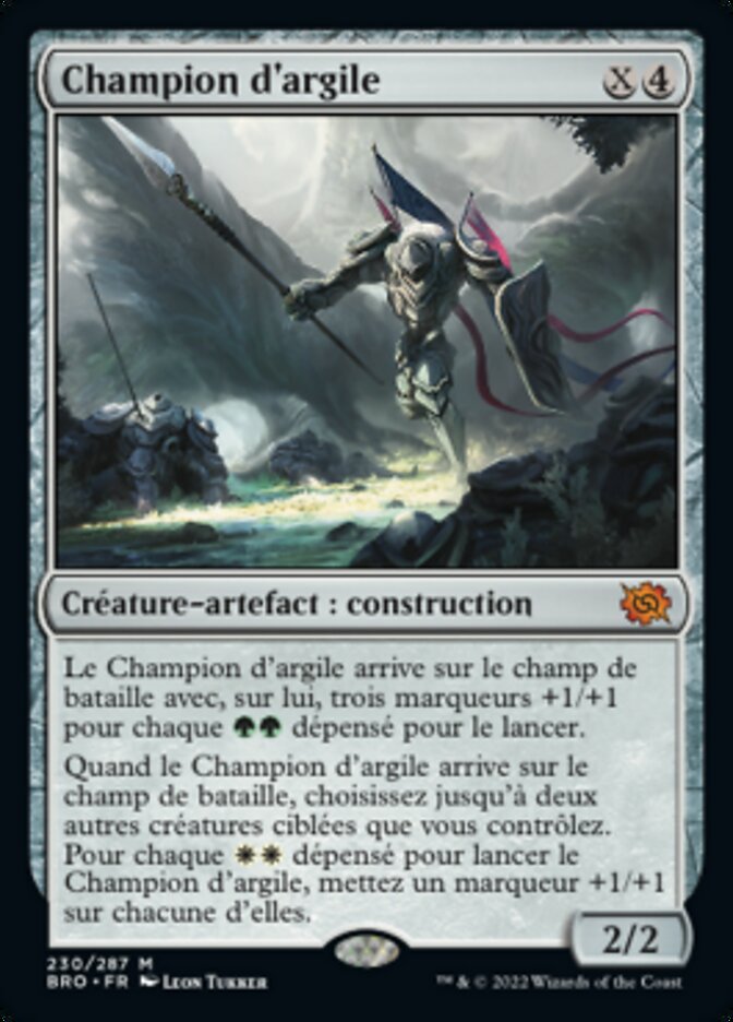 image Champion d'argile