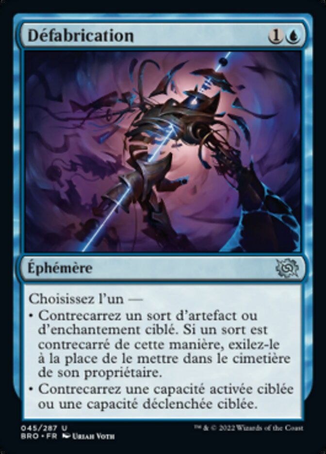 image Défabrication