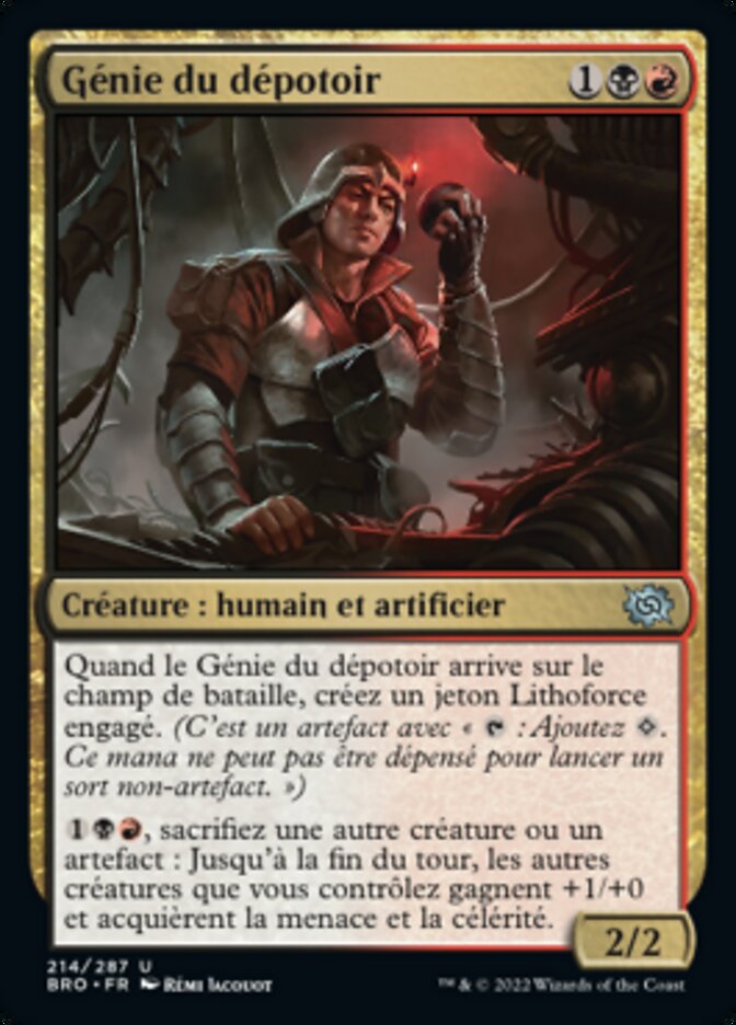 image Génie du dépotoir