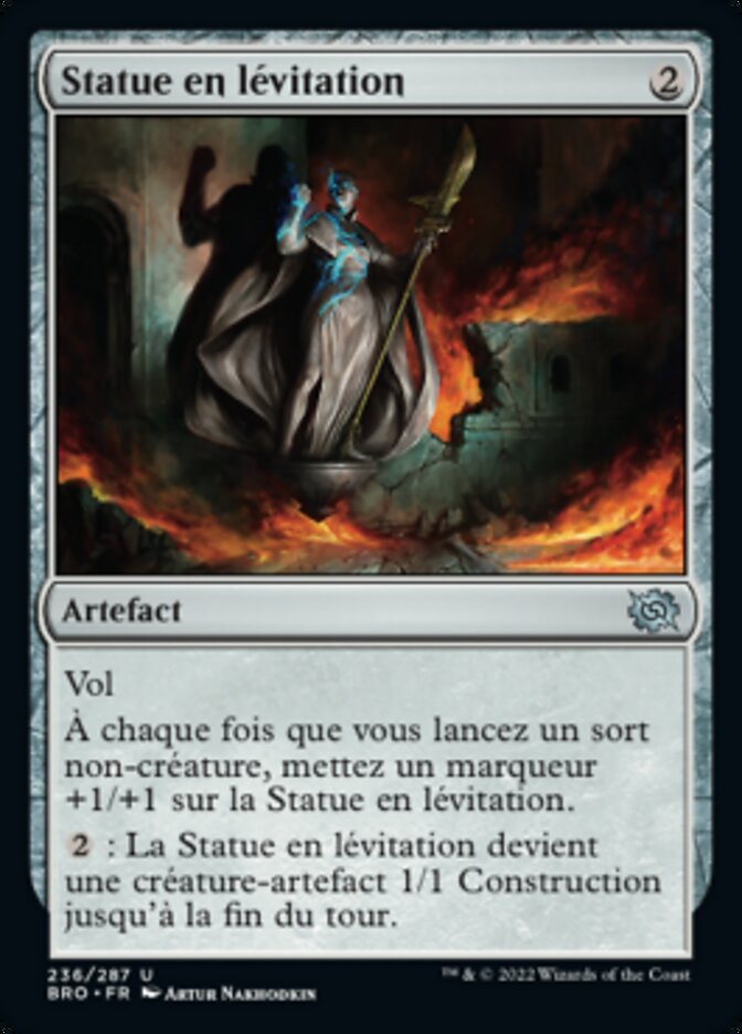 image Statue en lévitation