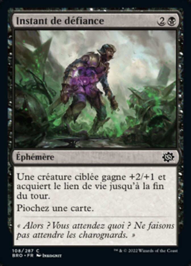 image Instant de défiance