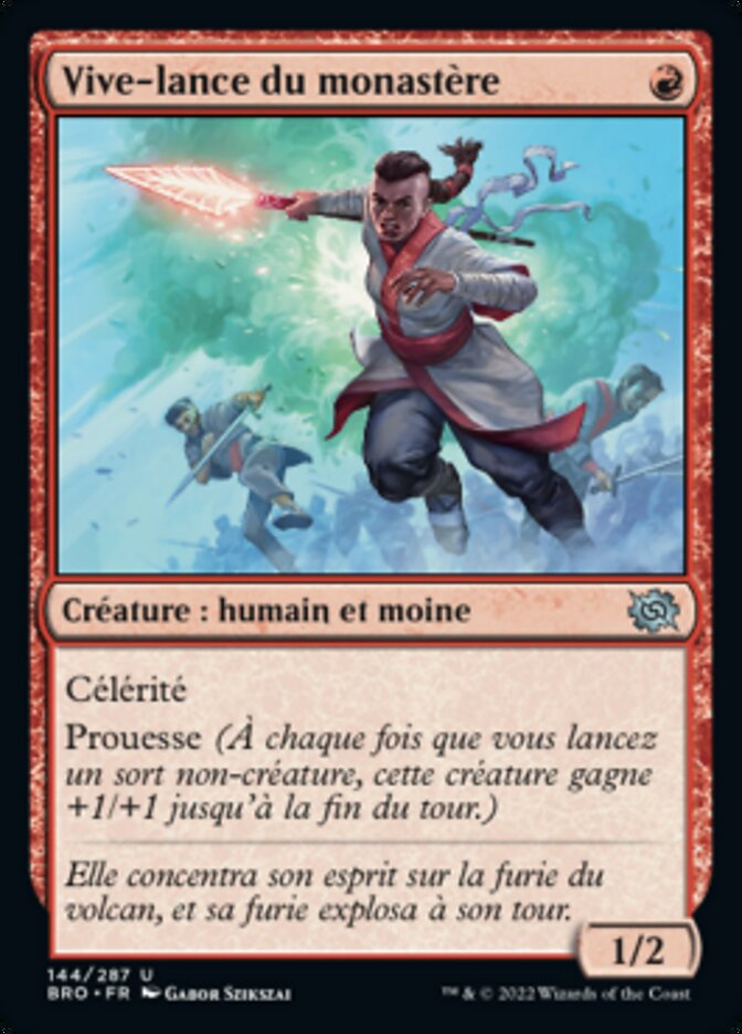 image Vive-lance du monastère