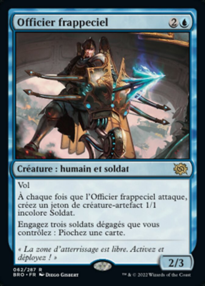 image Officier frappeciel