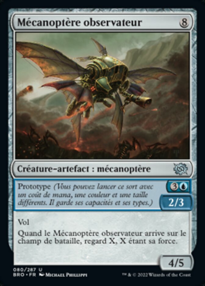 image Mécanoptère observateur