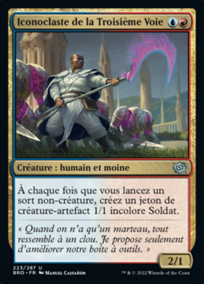 image Iconoclaste de la Troisième Voie