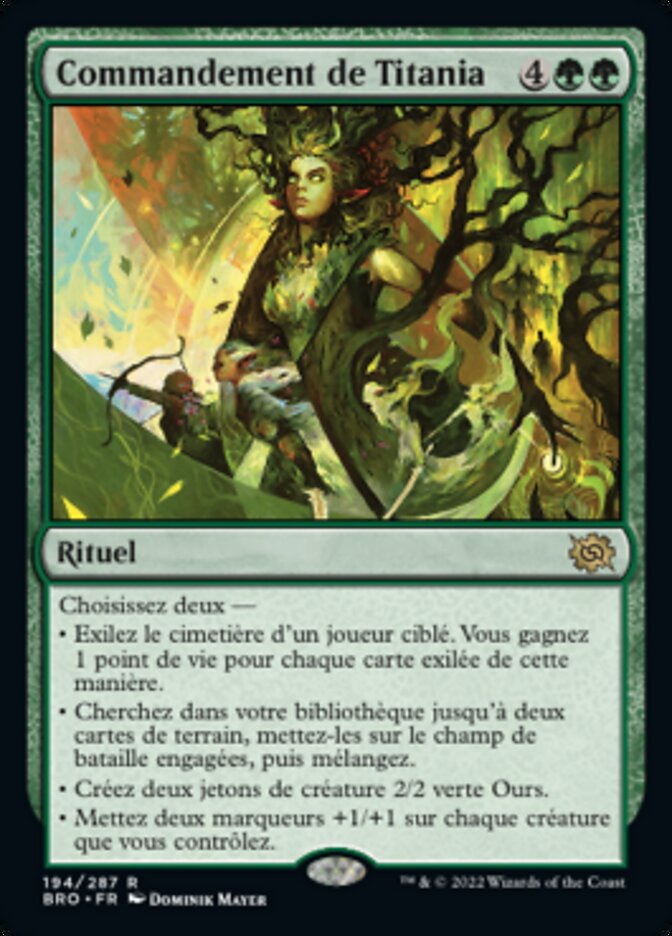 image Commandement de Titania