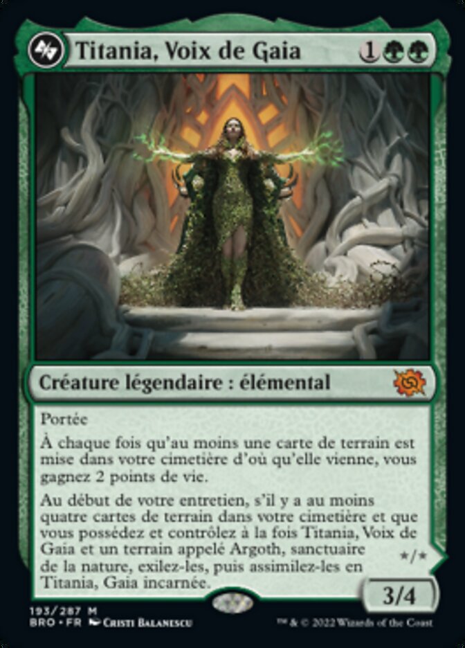 image Titania, Voix de Gaia