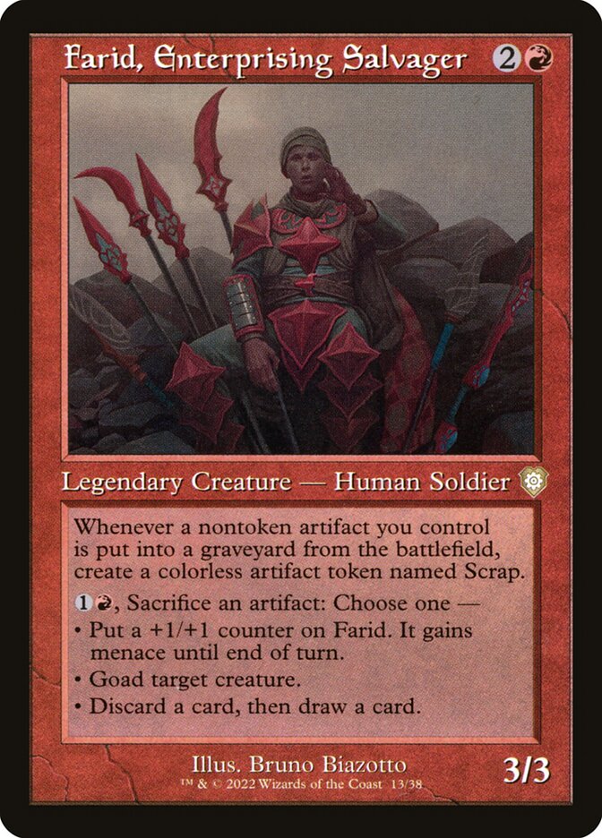 image Farid, Enterprising Salvager
