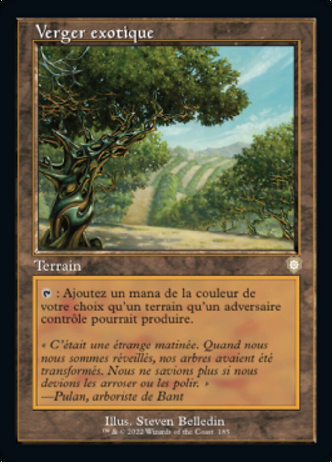 image Verger exotique