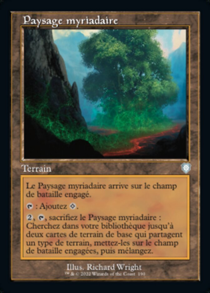 image Paysage myriadaire