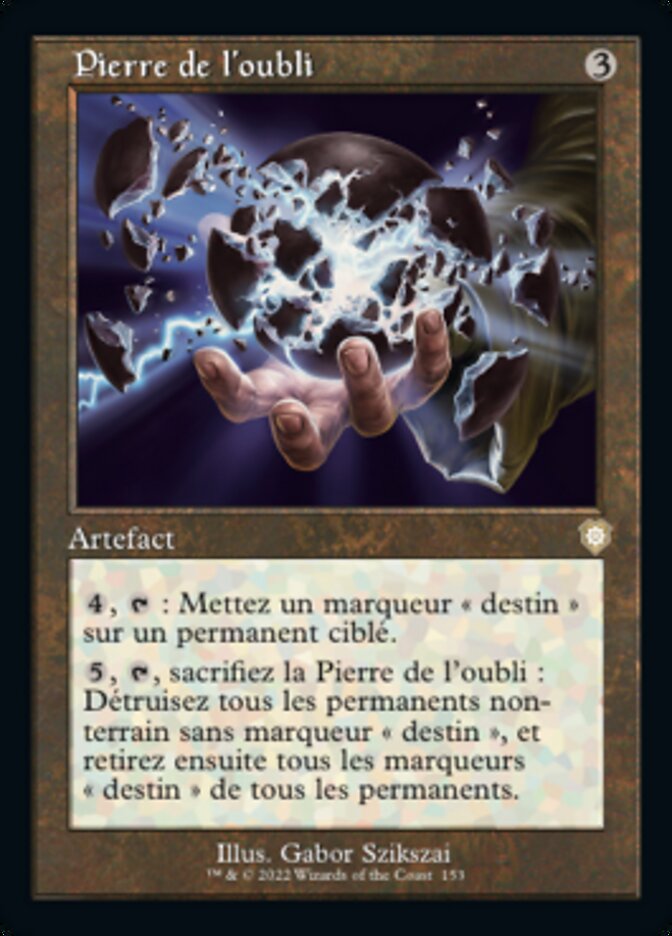 image Pierre de l'oubli