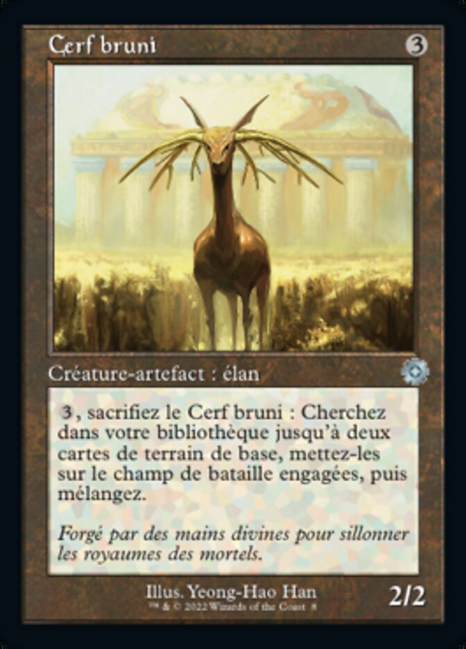 image Cerf bruni