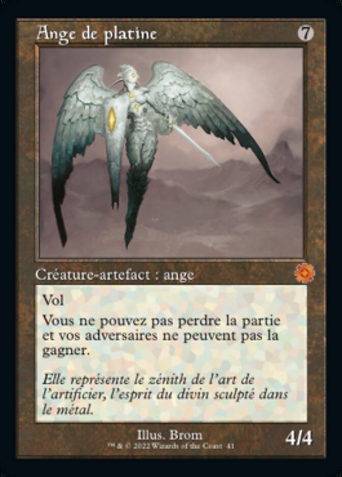 image Ange de platine