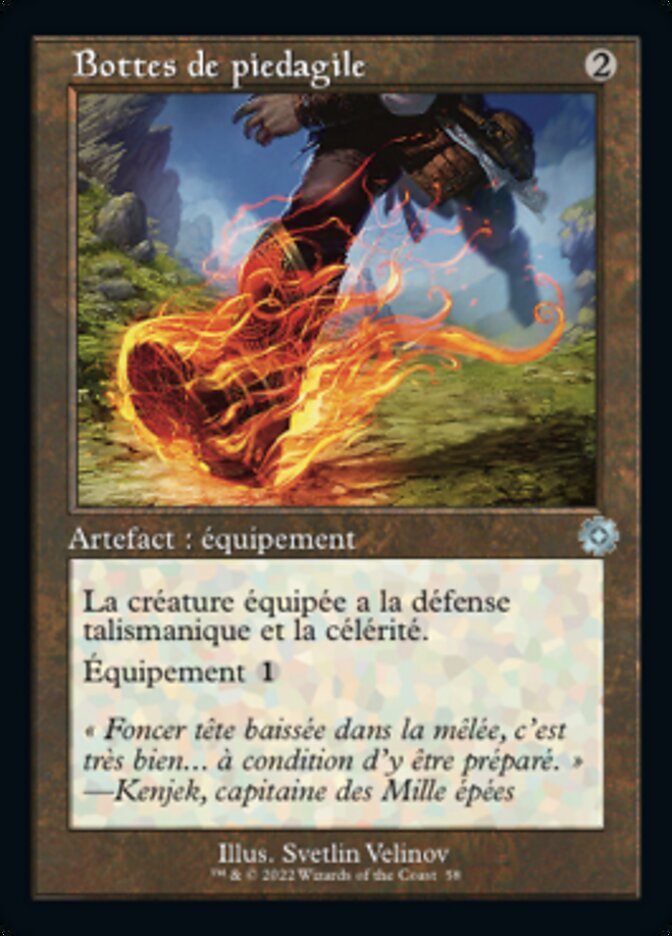 image Bottes de piedagile