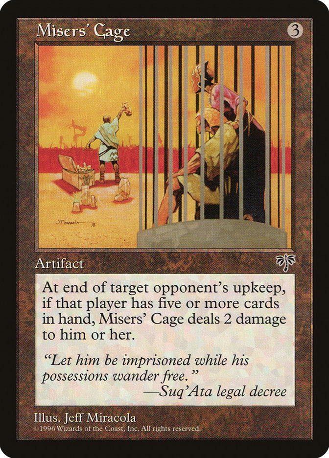 image Misers' Cage