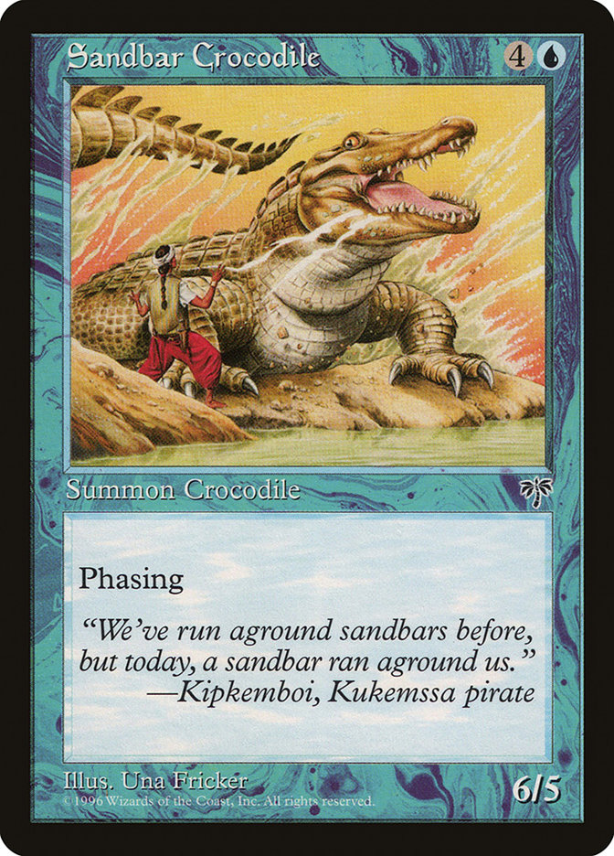 image Sandbar Crocodile
