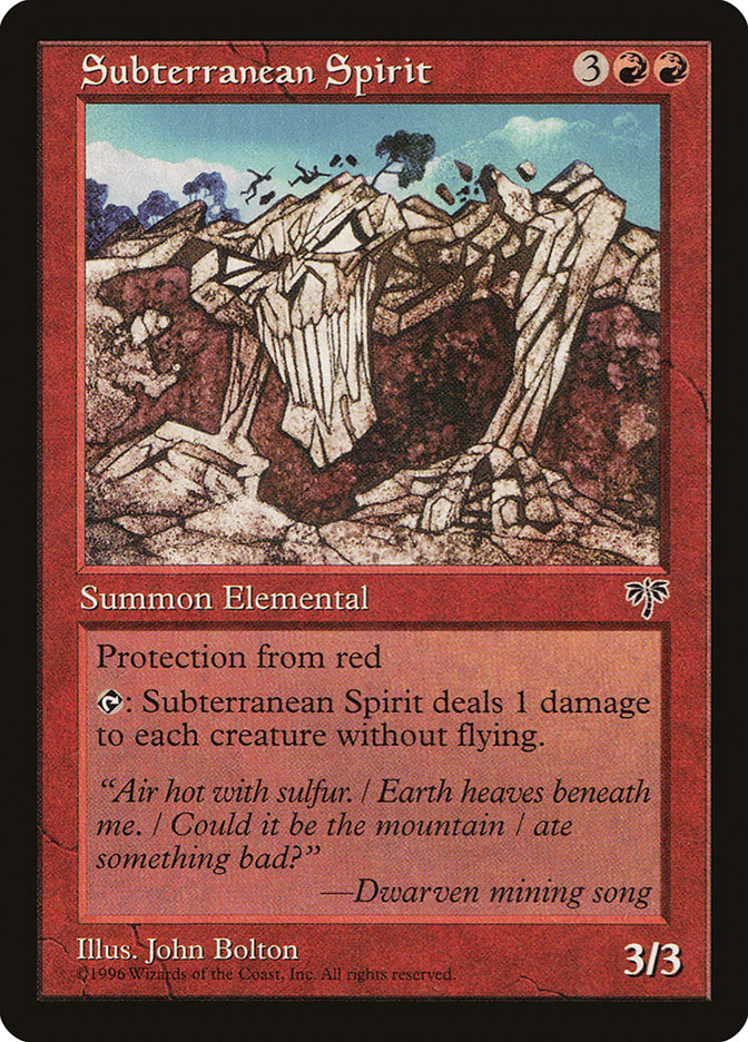 image Subterranean Spirit