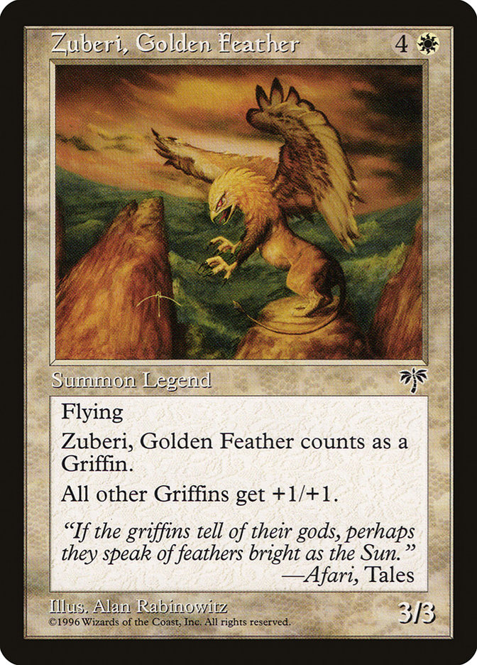 image Zuberi, Golden Feather
