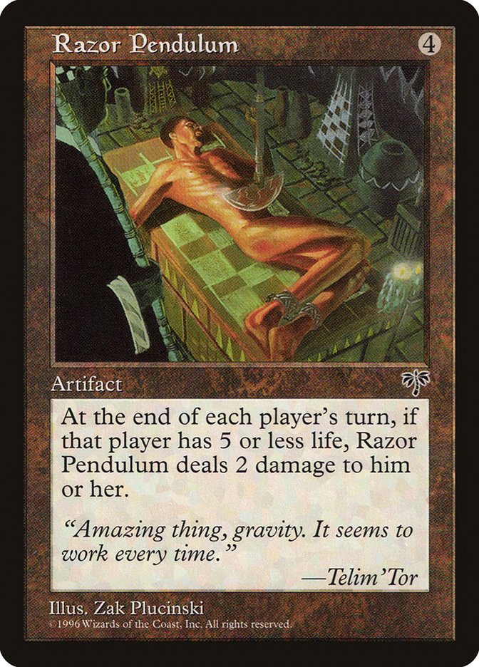 image Razor Pendulum