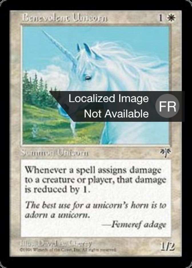image Licorne bienveillante