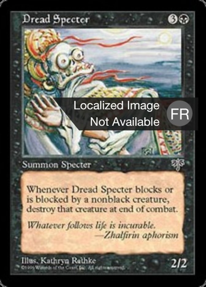 image Spectre effroyable