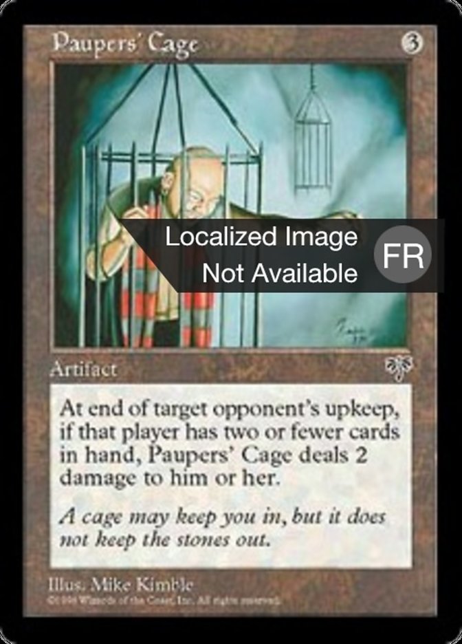 image Cage des mendiants