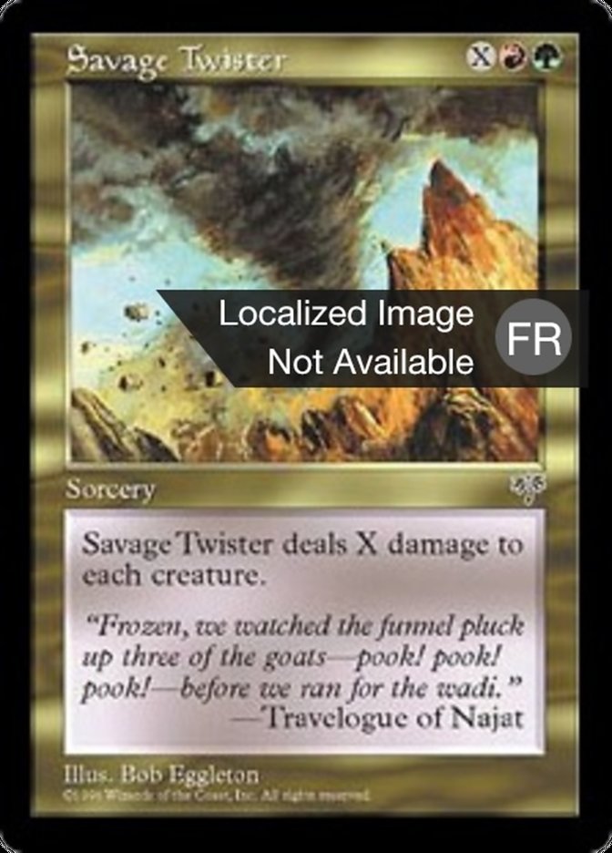 image Tornade sauvage