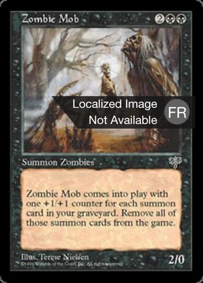 image Foule de zombies