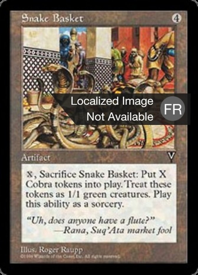 image Panier de serpents
