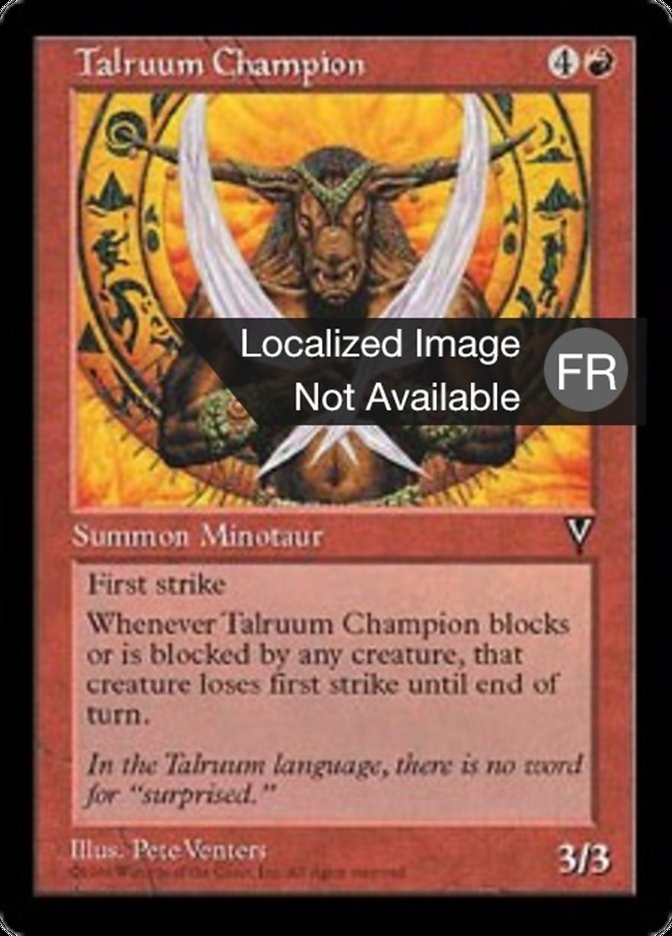 image Champion talruûm