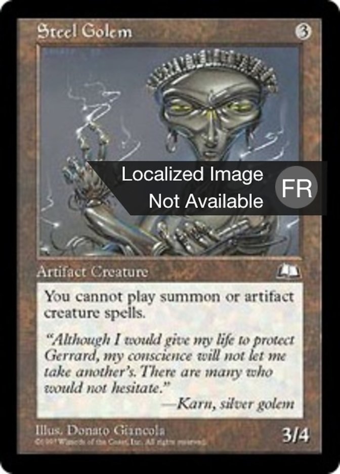 image Golem d'acier