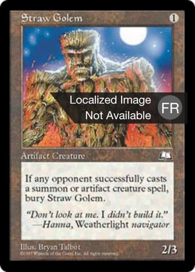 image Golem de paille