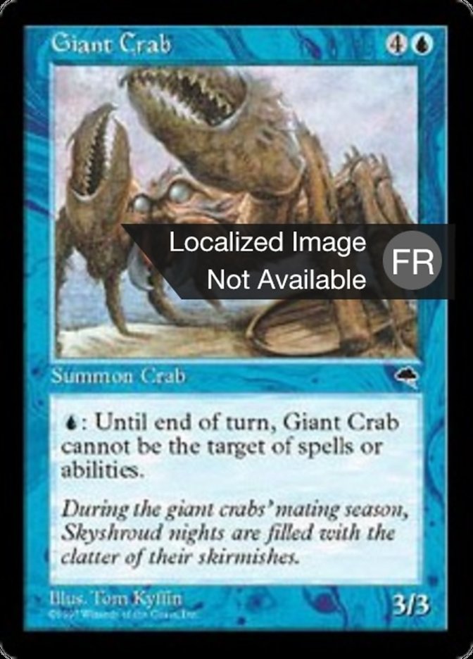 image Crabe géant