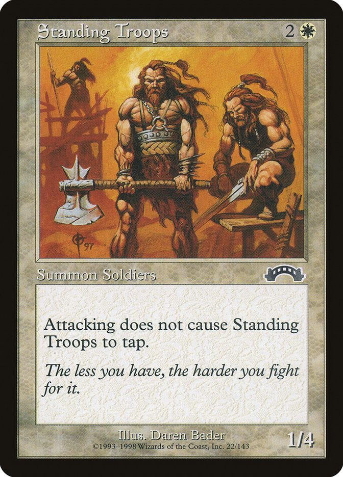 image Standing Troops