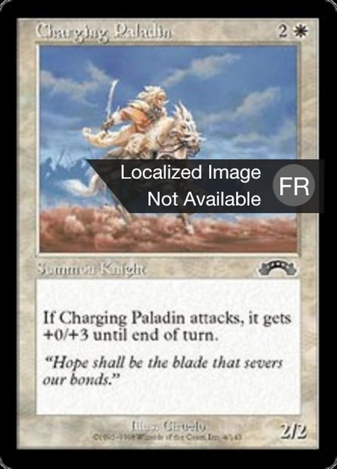 image Paladin fougueux