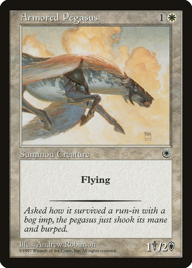 image Armored Pegasus